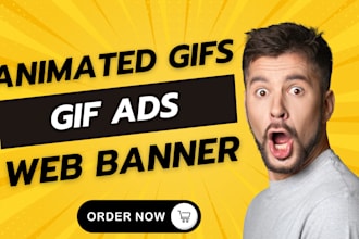 create animated gifs, gif ads post, and web banner