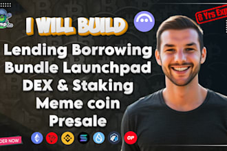 create bundle launchpad lending borrowing dex staking on xrp tron ton solana evm