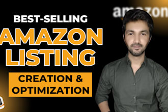 do amazon listing optimization and writing with seo and copywriting skills
