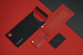 design a professional envelope