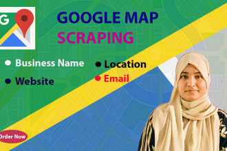 b2b leads, google map scraping and lead generation with email list