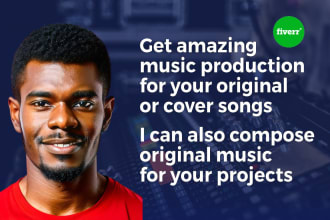 produce quality instrumental for your original or cover song