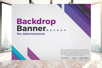 design backdrop,roll up banner