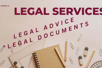 provide expert legal advice and document drafting services