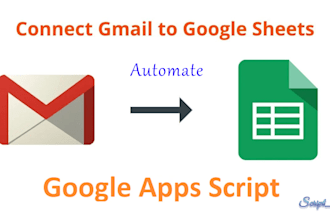 automate gmail, google driver via apps script extract data to excel