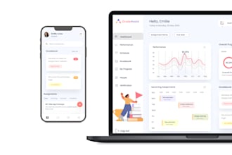design dashboard for website