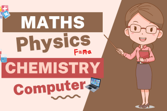 tutor you physics, chemistry, math and computer science
