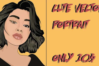 create and design realistic cartoon portraits