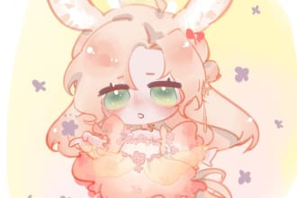 make cute anime chibi art