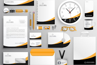 do business card, letterhead, envelope and stationery design