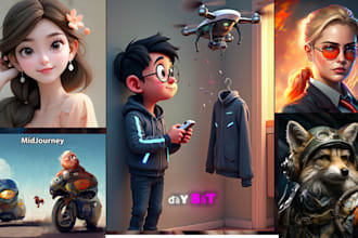 create, fix, retouch ai art images using midjourney,  photoshop generative fill