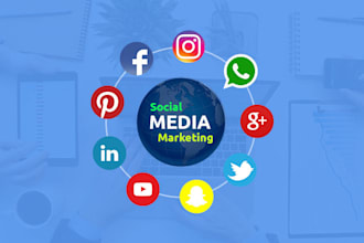 be your digital marketing manager and social media manager