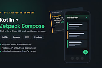 build your android app as a native android developer