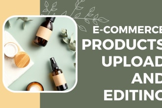 do shopify product listing manually and update inventory