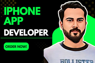 develop, fix bugs, reskin app for flutter and swiftui apps