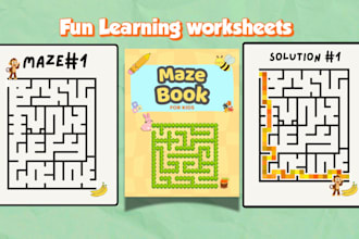 create fun printable worksheets for kids