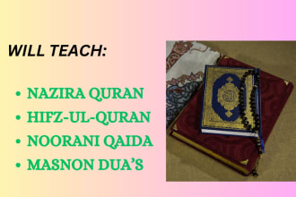 provide online quran teaching and tutoring services