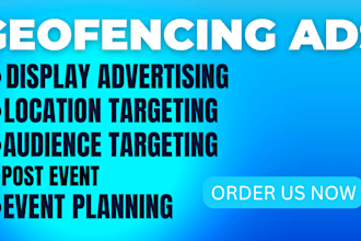 setup geofence ads campaign for post event promo totargeted audiences get sales