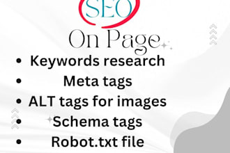 do on page SEO for high rankings