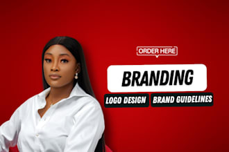 design a logo, brand identity and social media setup