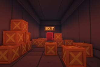 create low poly scenes or maps for roblox and unity