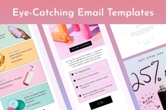 design and setup your email template under 24 hours