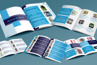 design professional product catalog, booklet, lookbook, sellsheet, catalogue