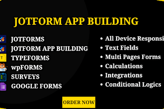 create jotform, jotform app, google form, typeform, wpform