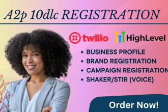register your a2p 10dlc, gohighlevel twilio rei reply, bulk SMS mailgun