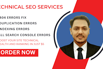 fix 404, 301 redirect, broken links, gsc errors and canonical issues