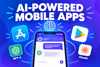 build your ai powered mobile app with gpt4 or claude integration