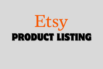 optimized etsy SEO listings, etsy product description, and etsy product listings