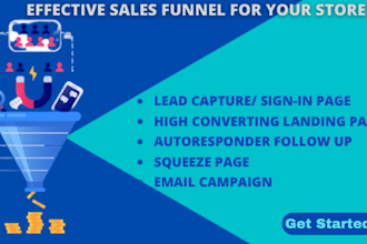 design sales funnel, landing pages in clickfunnels