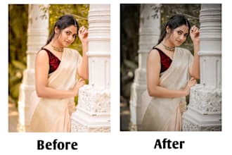 do professional photo editing and photo color grading in lightroom , photoshop