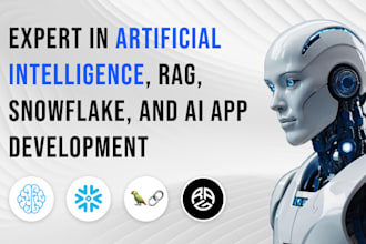 do artificial intelligence, rag, snowflake, ai app langchain