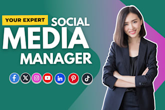 be your social media manager for your business