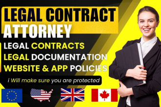 expertly write legal contracts, legal agreements, llc and other legal documents