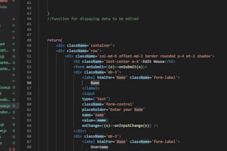 help create and fix errors in web development related to react js, HTML, PHP