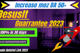increase moz pro da domain authority 50 plus guarantee