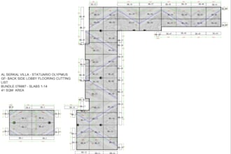 make marble and stone shop drawings for villas