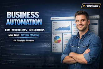 automate your business workflows, CRM and customer support systems