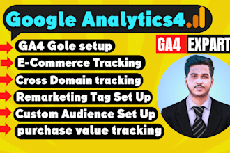setup google analytics and conversion tracking, enhanced ecommerce tracking