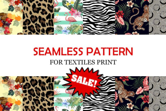 design seamless textile pattern prints pattern design