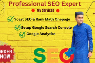 expert on yoast SEO rank math onpage optimization