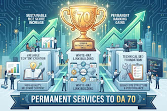 increase moz da domain authority 70 with authority backlinks