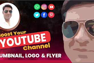 amaze thumbnail design, flyer