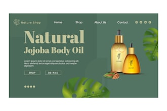 create cosmatic beauty fashion web banners for you