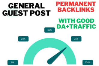 do a guest post on general blog with SEO backlink