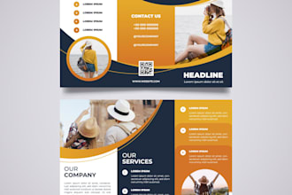 do professional flyer, brochure profile design