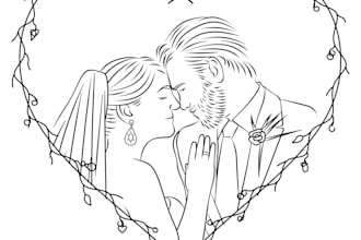 turn your photo into line art